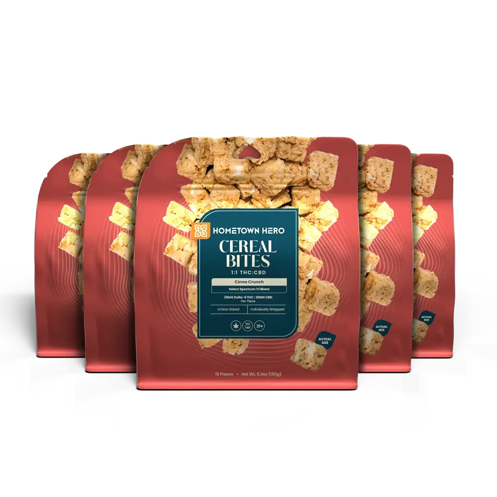 5 packs of Cinna Crunch Cereal Bite