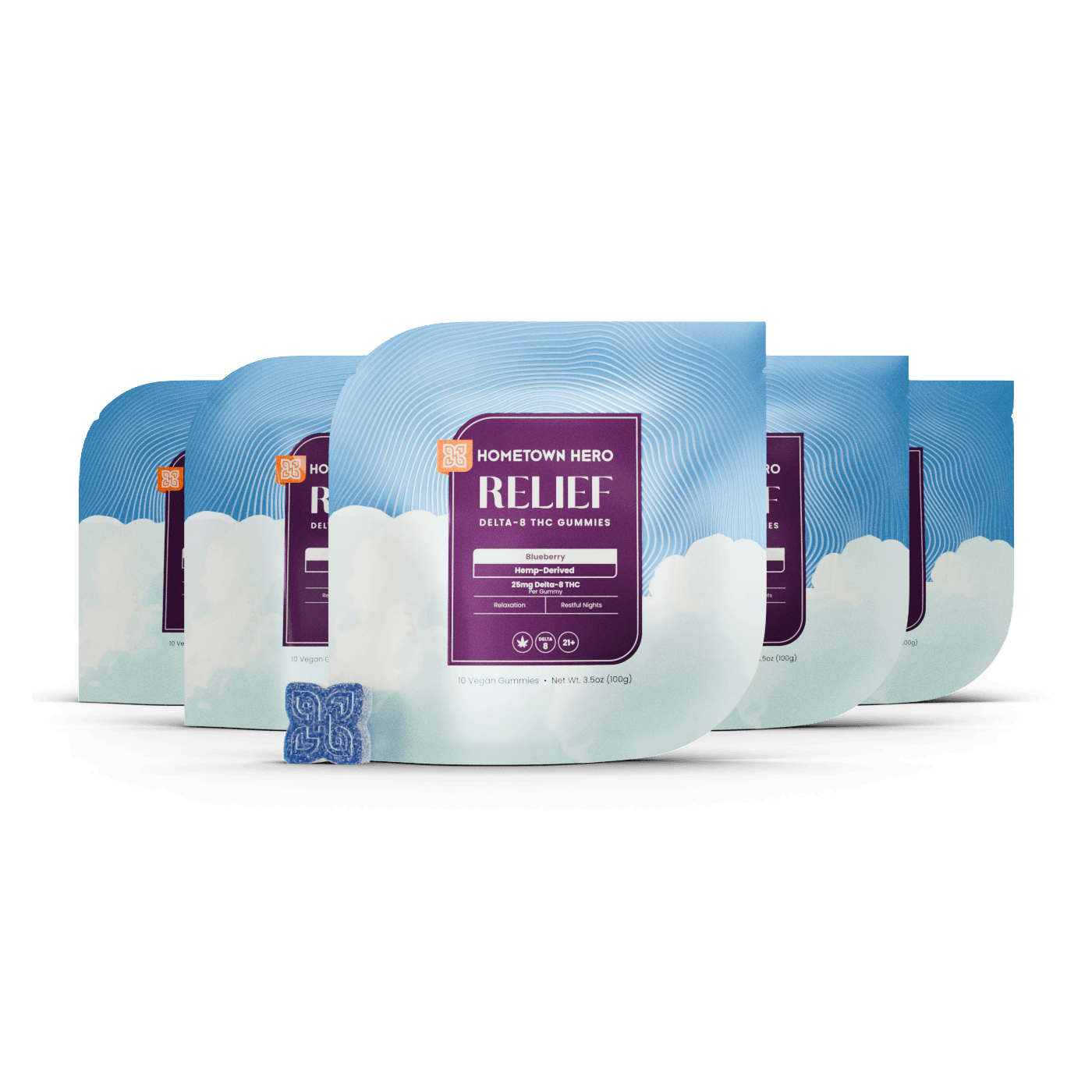 Relief Delta-8 Gummies | Hometown Hero