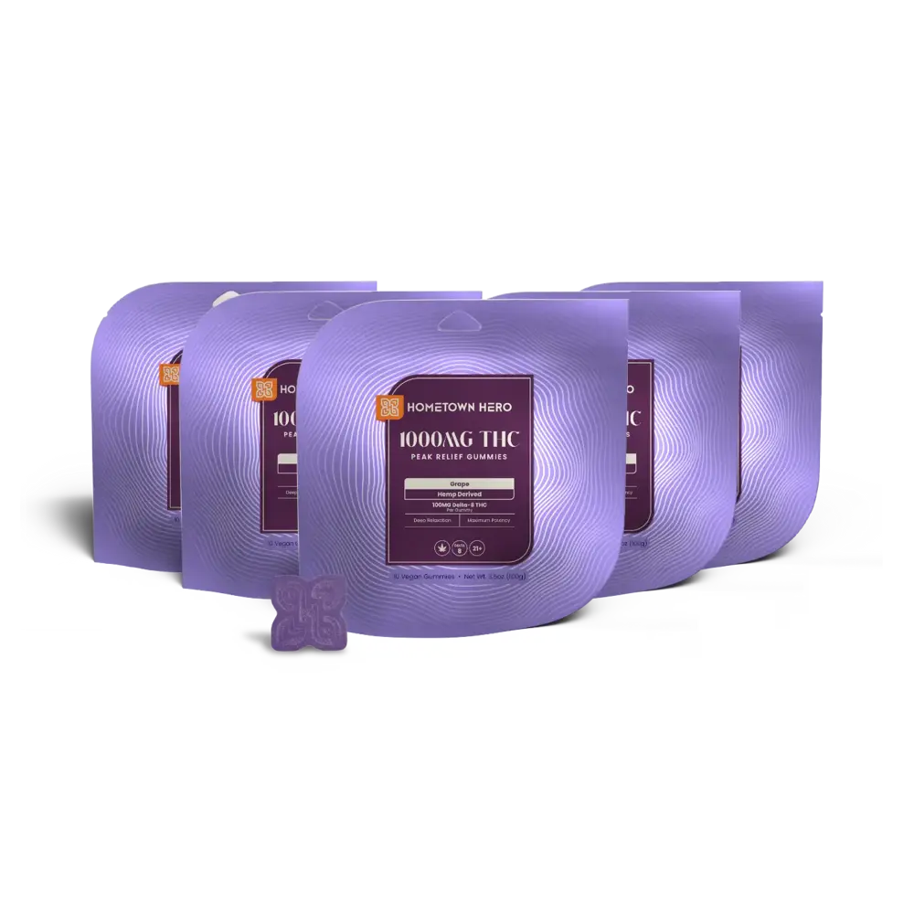 Grape 100mg Delta-8 Gummies