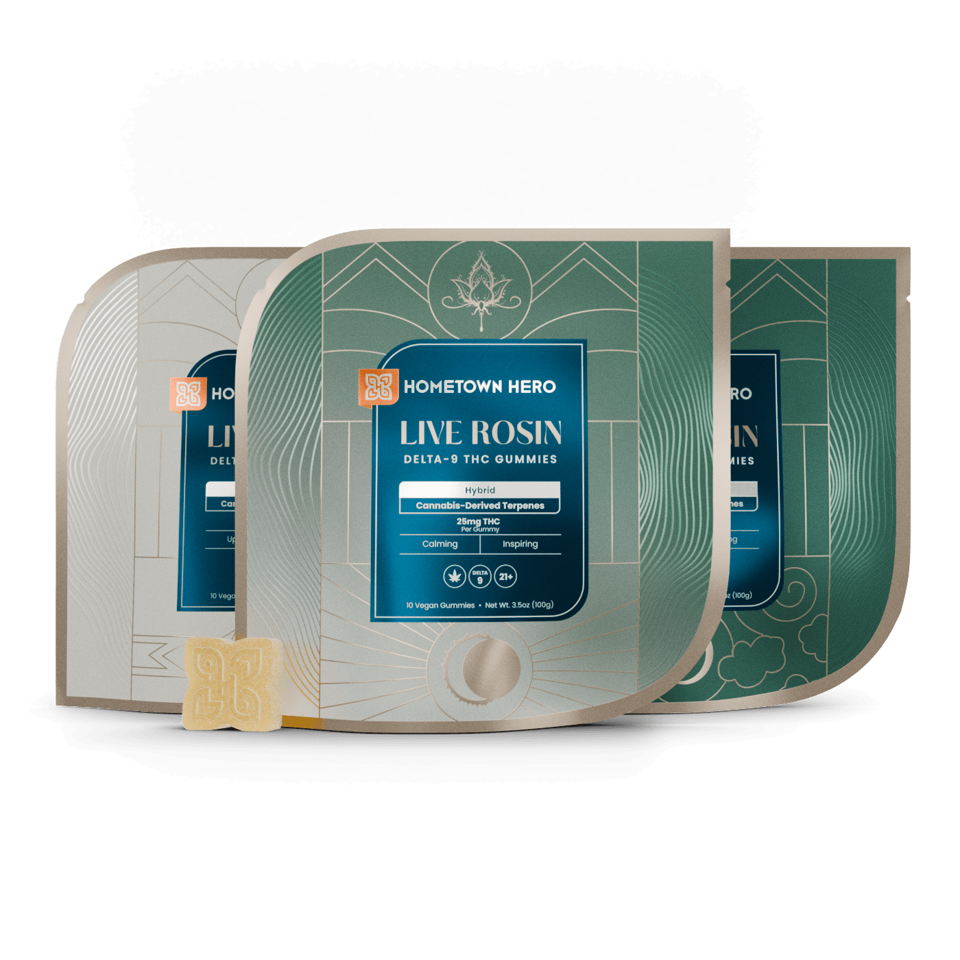 Delta 9 Live Rosin Absolute Gummies Trio Pack