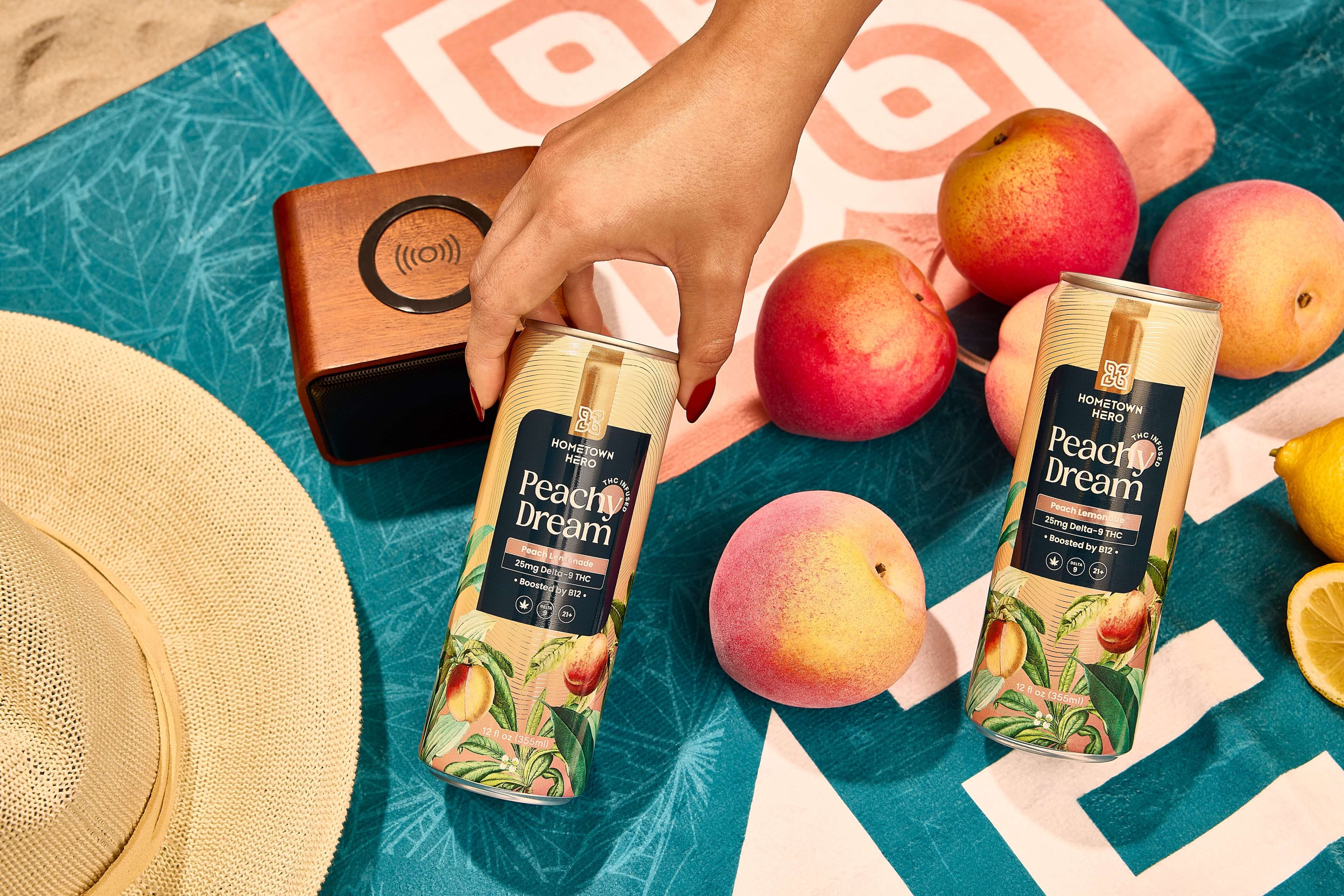 2 cans of fast-acting thc products