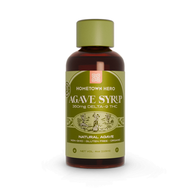 extra strength agave syrup bottle