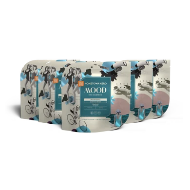 5 bags of HHC edibles (blue raspberry-flavored)
