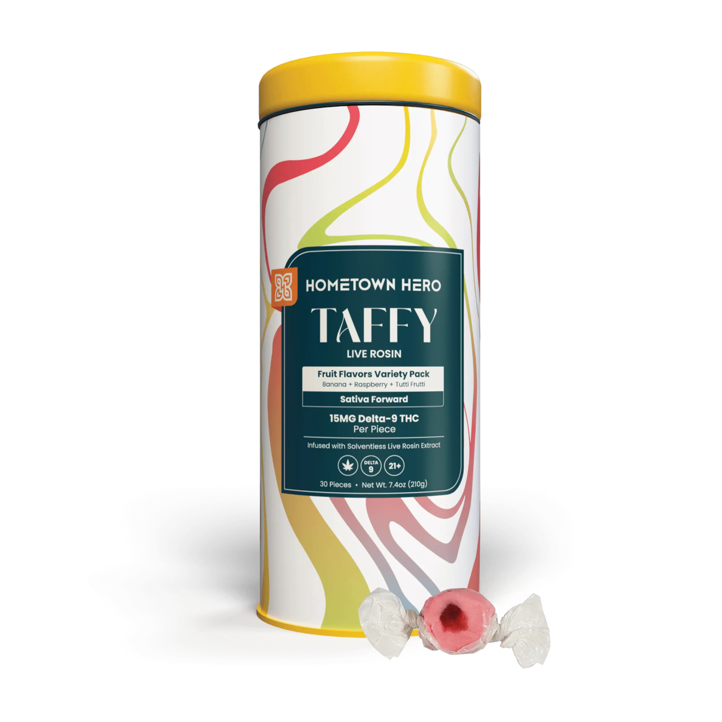30 piece fruit flavored taffy