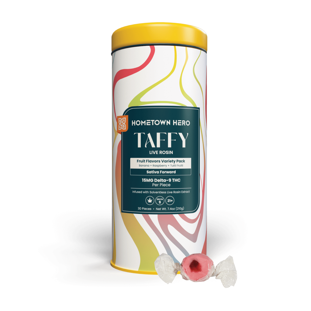 30 piece fruit flavored taffy