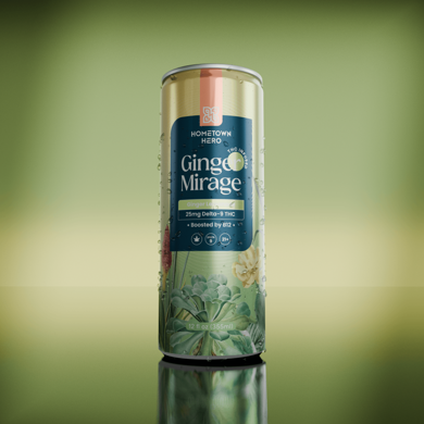 ginger mirage thc lemonade can