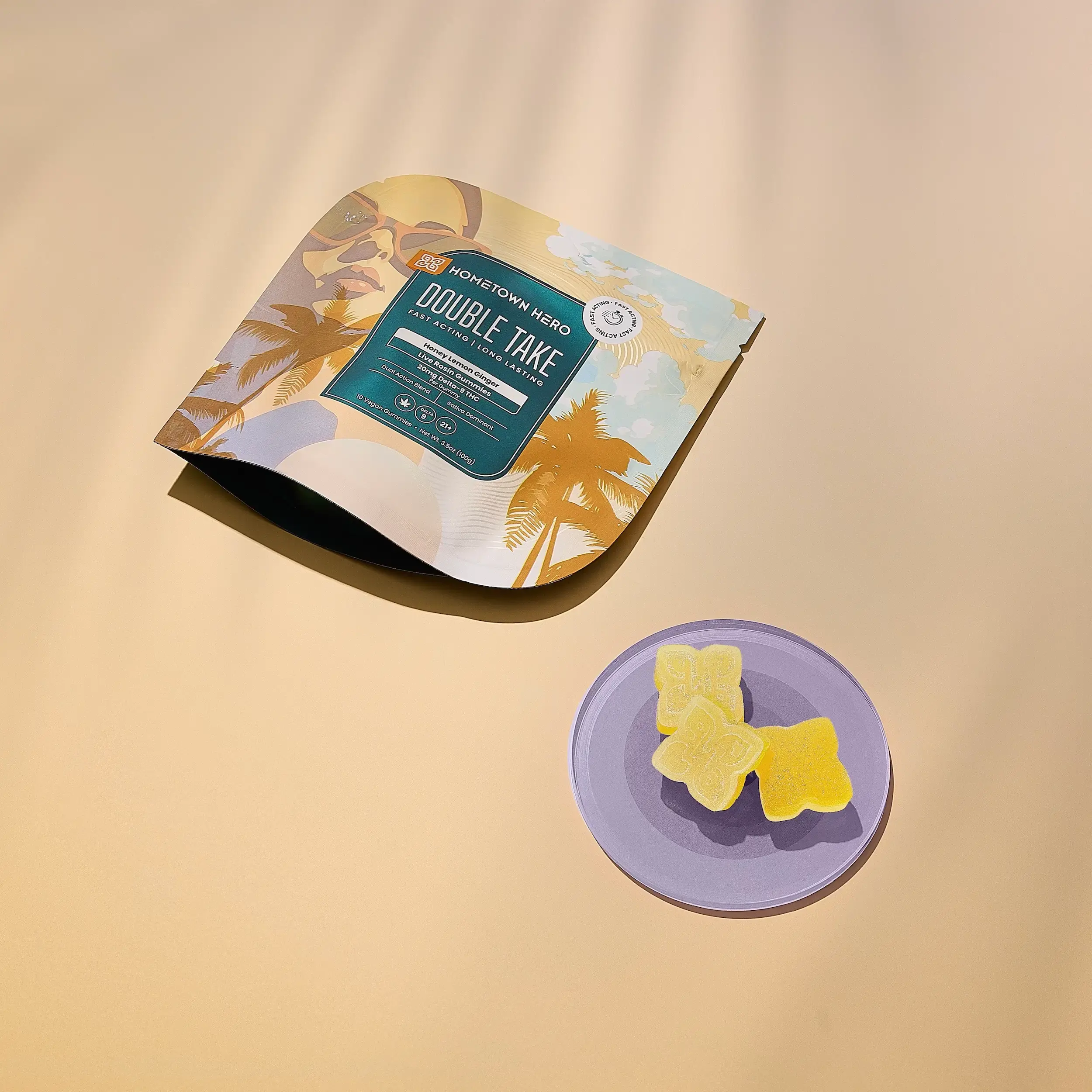 Honey Lemon Ginger - Double Take Gummies