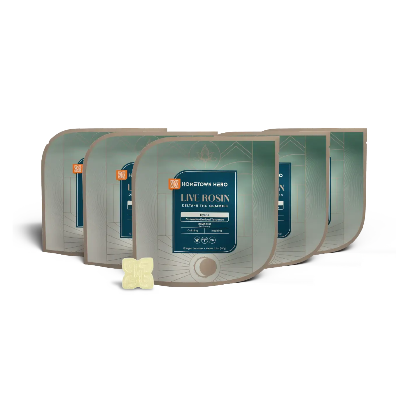 Absolute Delta 9 Live Rosin Gummies (Buy 4, Get 1 Free)
