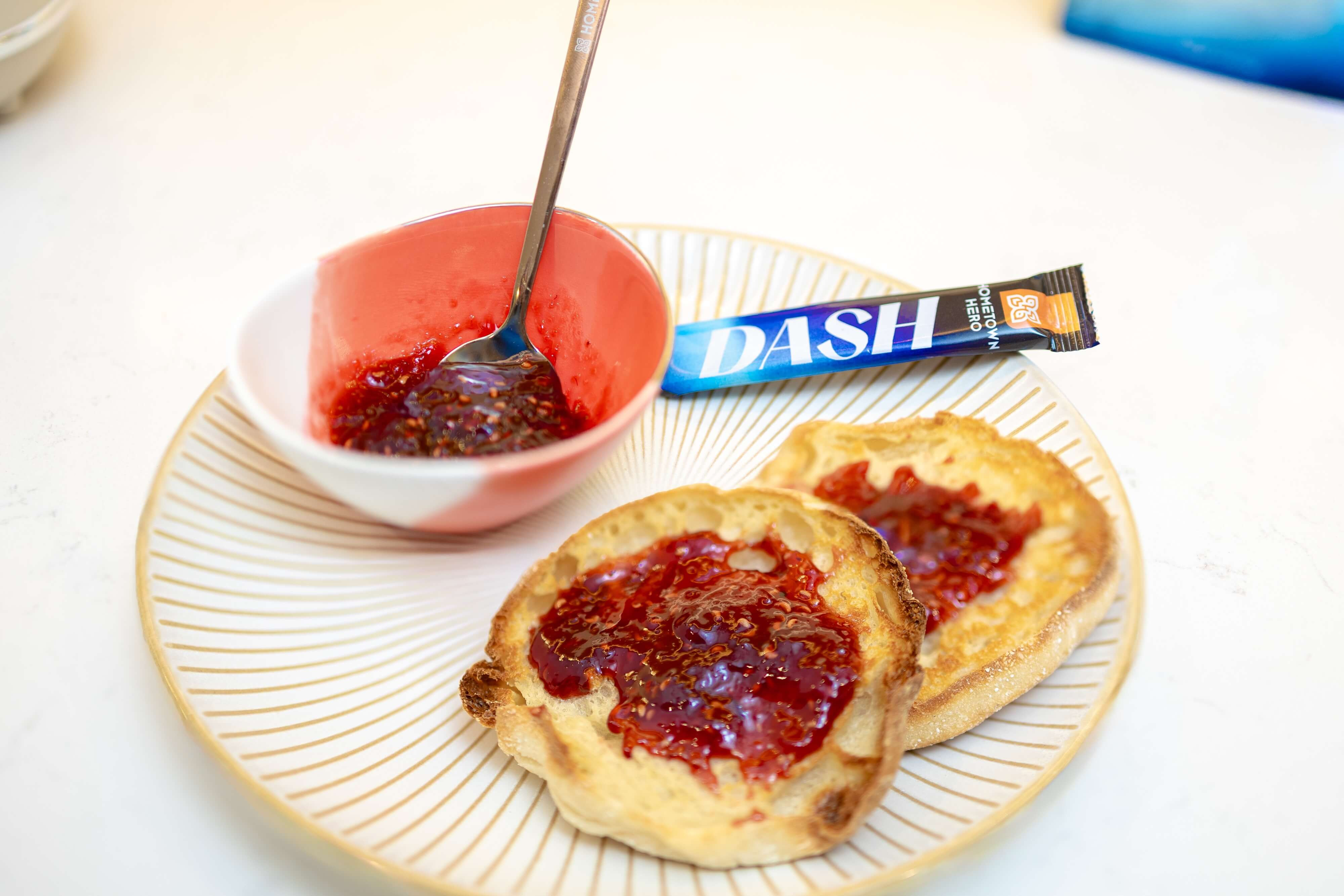 dash packet with jam