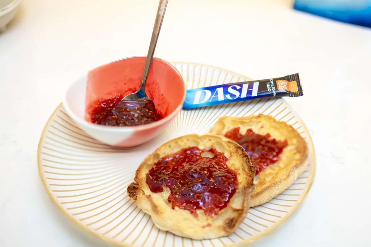dash packet with jam