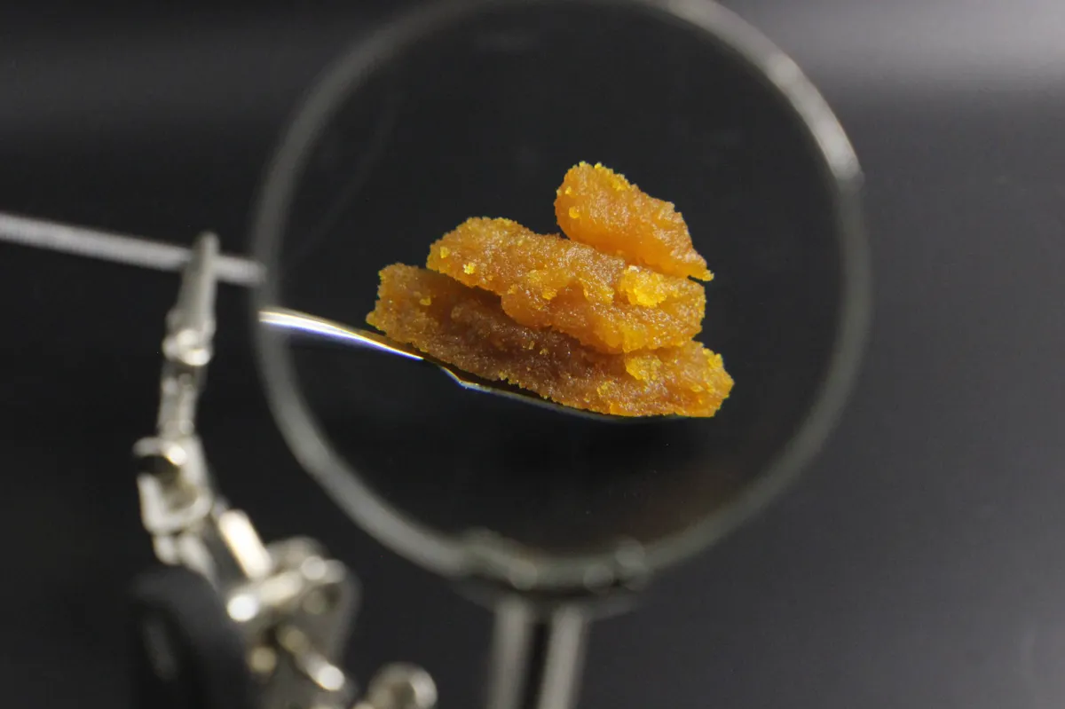 crystalized honey looking live resin