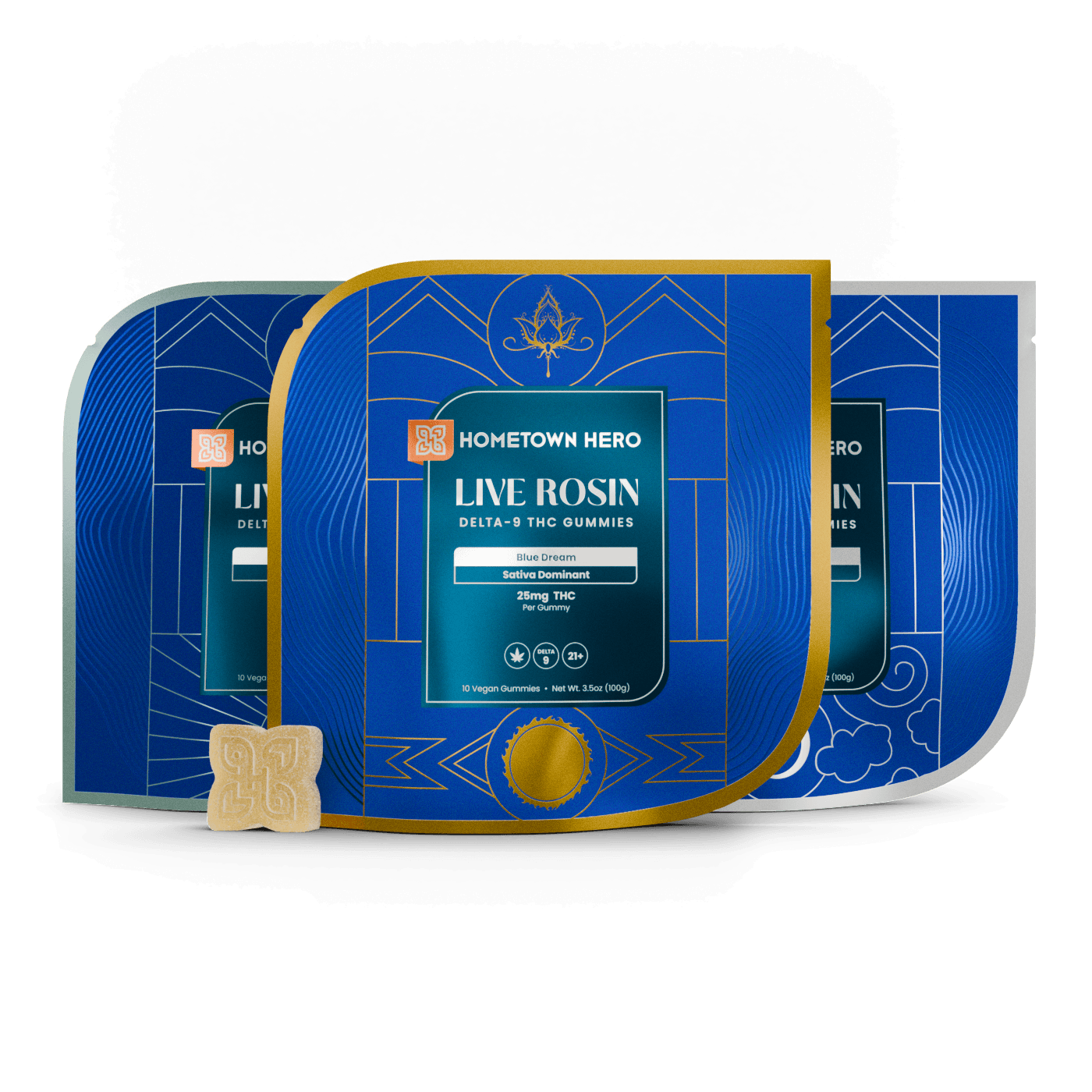 Delta 9 Live Rosin Gummies (Strain Trio)