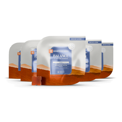 5 bags of Mango CBD THC Gummies