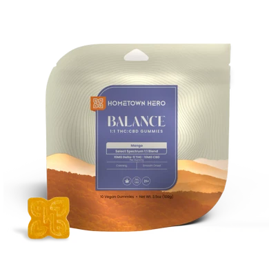 mango THC CBD gummies