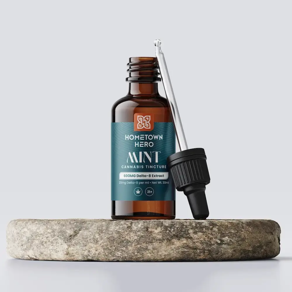 Mint - Delta-8 Tincture | Hometown Hero