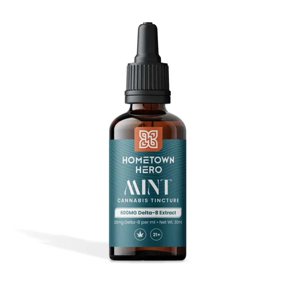 600mg Delta-8 Tincture (Mint)