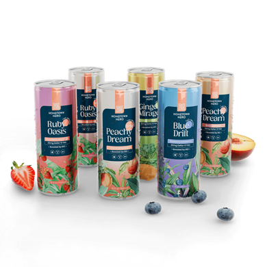 variety of lemonade drinks