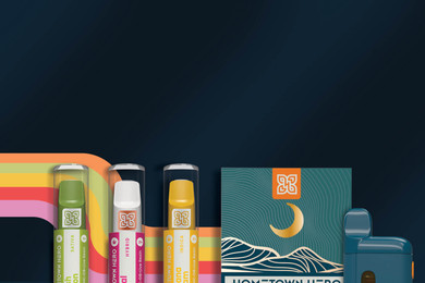 assortment of 2g and 5g disposable THC vape devices