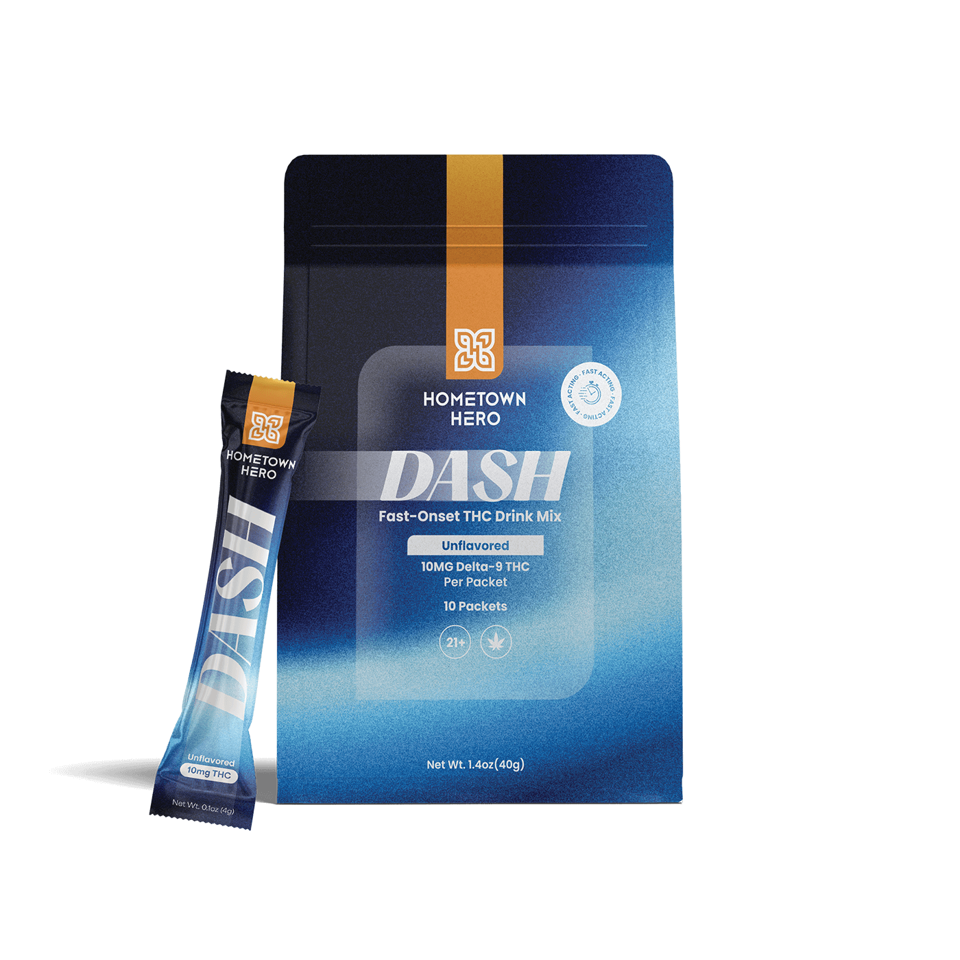 dash bag and single packet