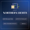 about northern lights infographic