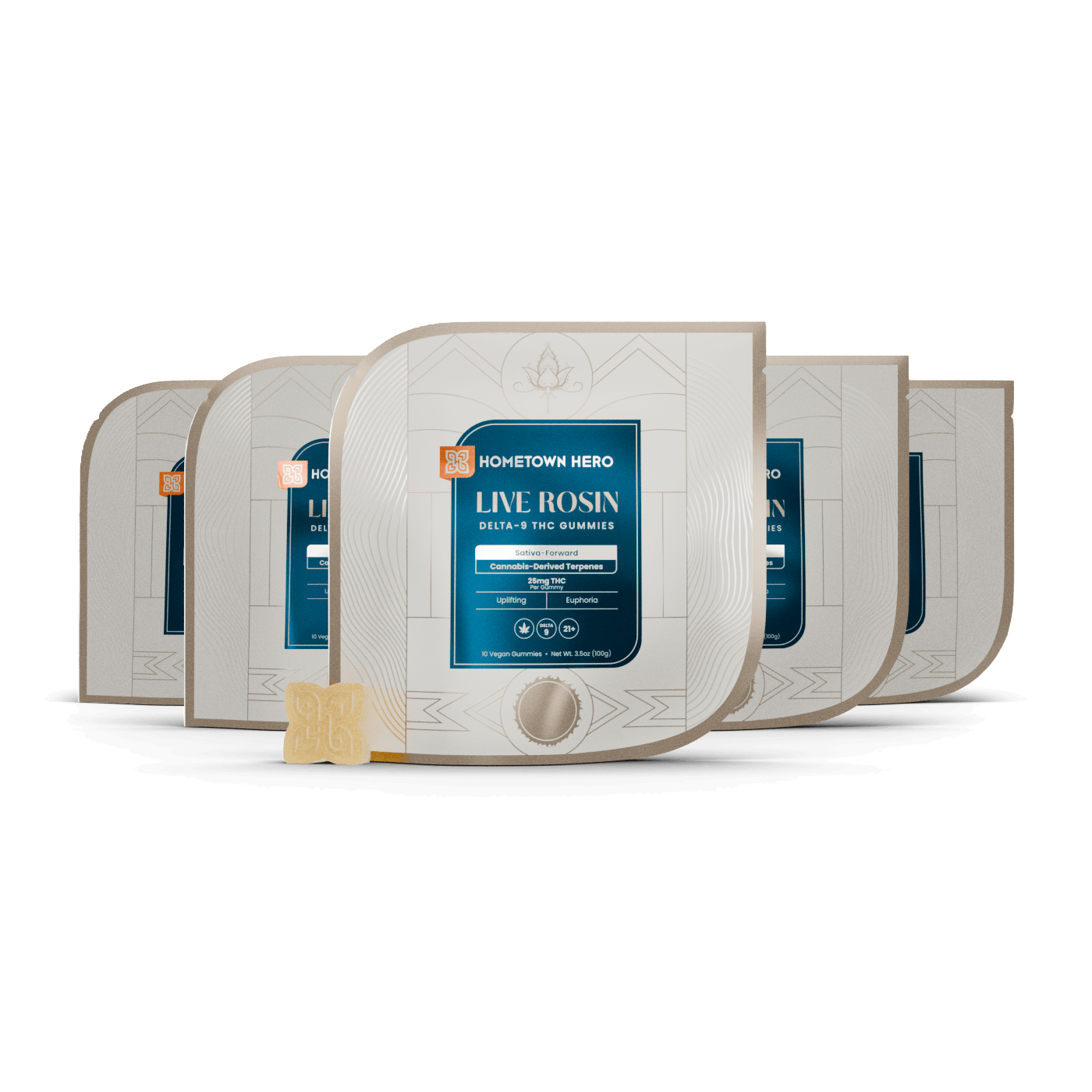 Absolute Delta 9 Live Rosin Gummies (Buy 4, Get 1 Free)
