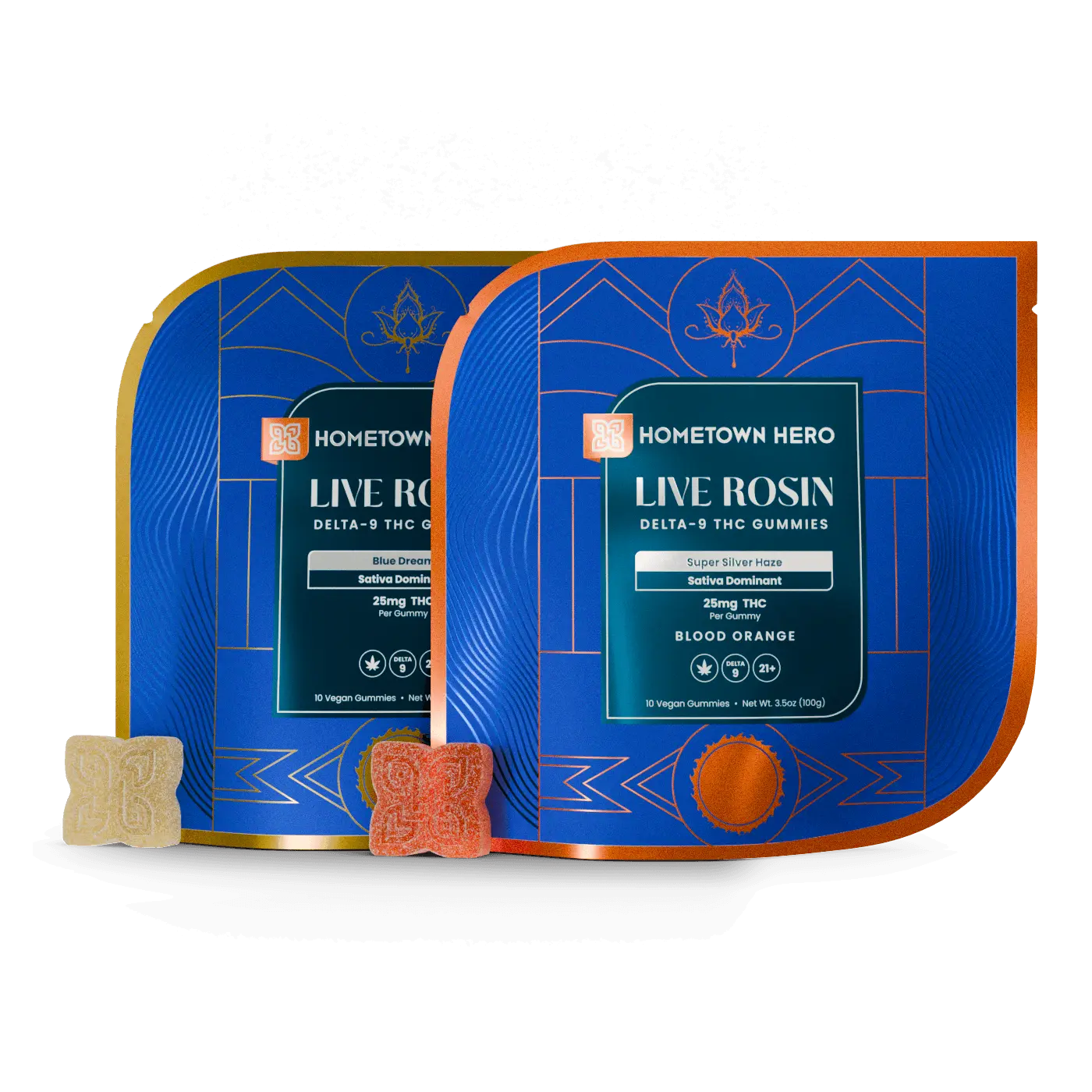 2 bags of sativa strain gummies