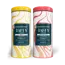 strawberry and banana taffy tins