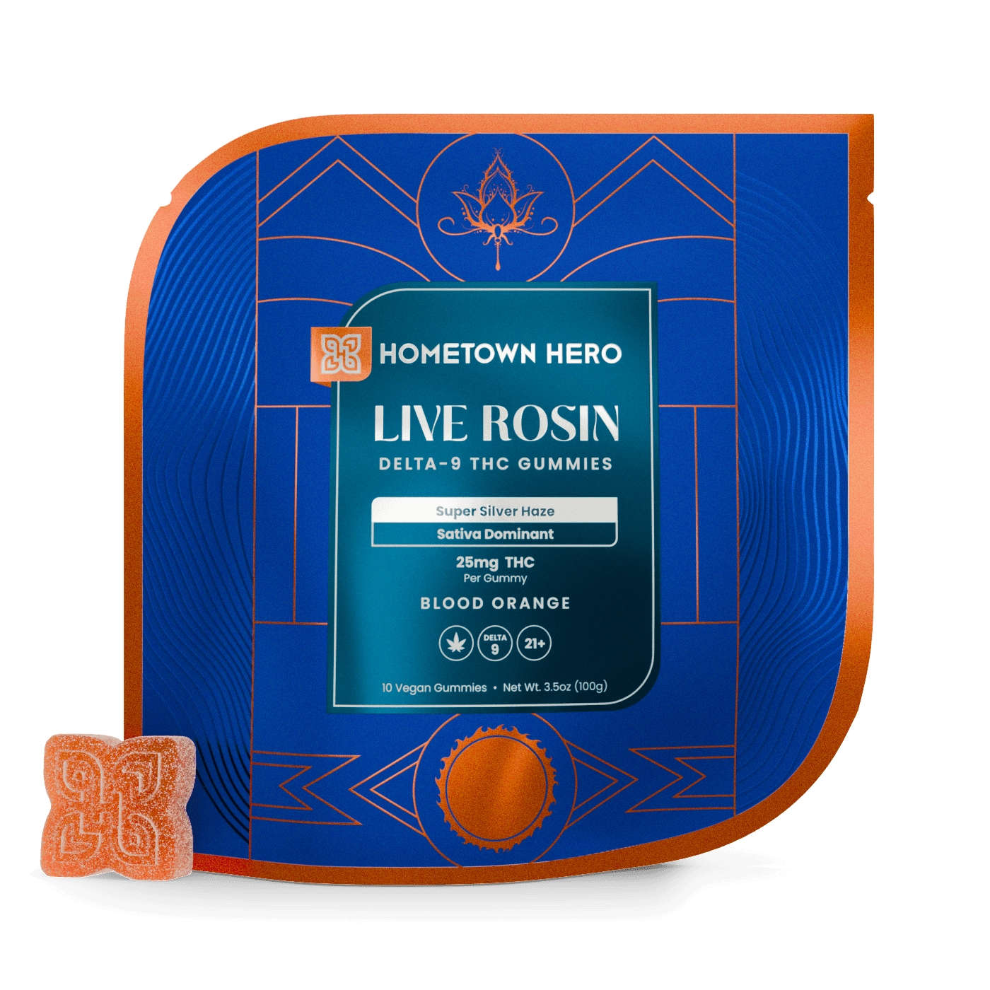 Blood Orange SSH - Delta 9 Live Rosin Gummies