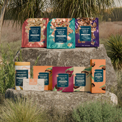 assorted thc sweets and treats outdoors