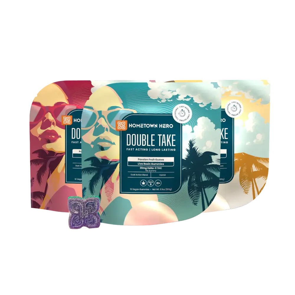 3 bags of doubletake gummies