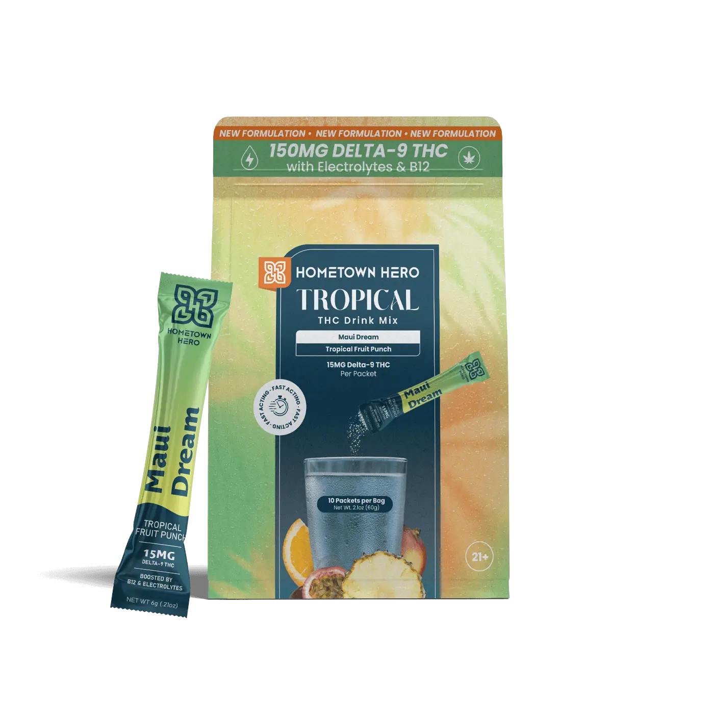 tropical fruit punch drink mix