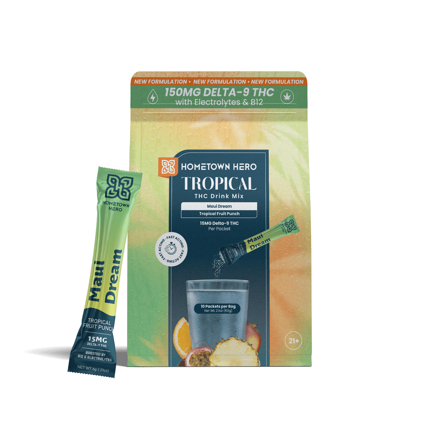 tropical fruit punch drink mix