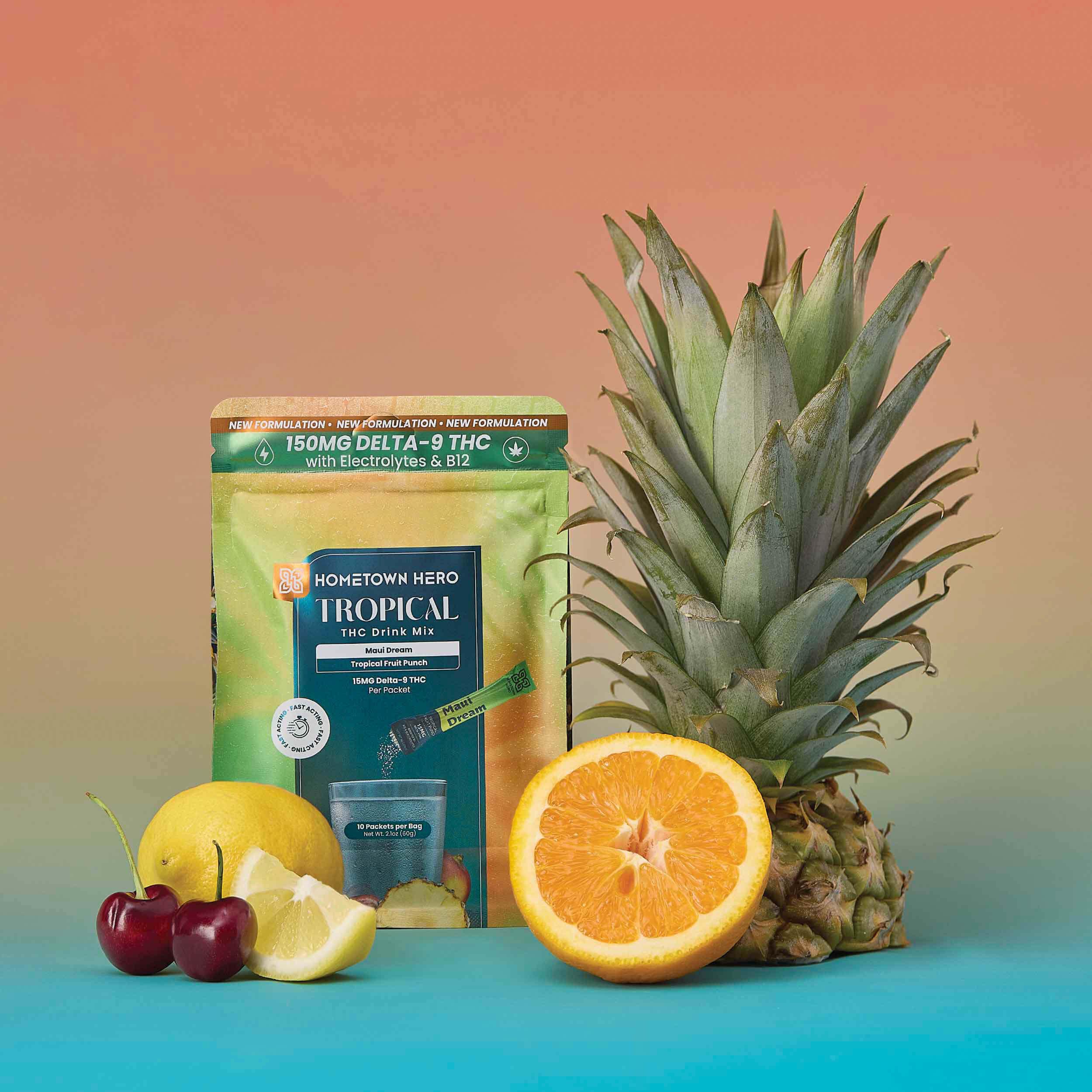 tropical fruit punch drink mix