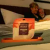 watermelon relief gummies on bed