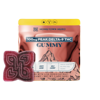 100mg Delta-9 Gummy package and edible